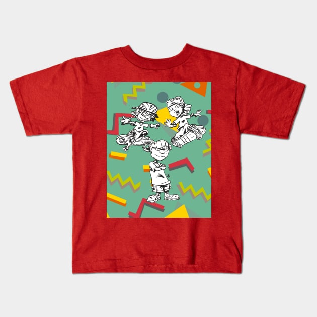 Rocket Power Kids T-Shirt by Black Snow Comics